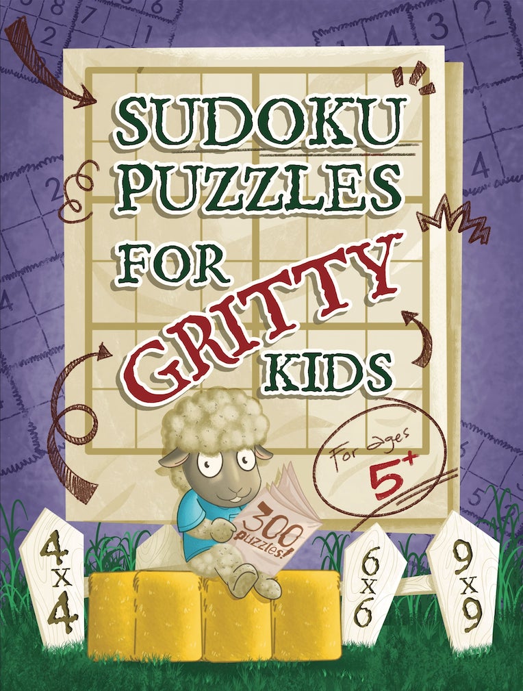 Sudoku Puzzles for Gritty Kids cover